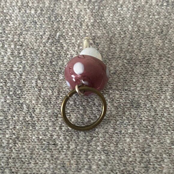 Resin Mushroom Stitch Marker Knitting Notion Lot of 1 - Picture 4 of 4